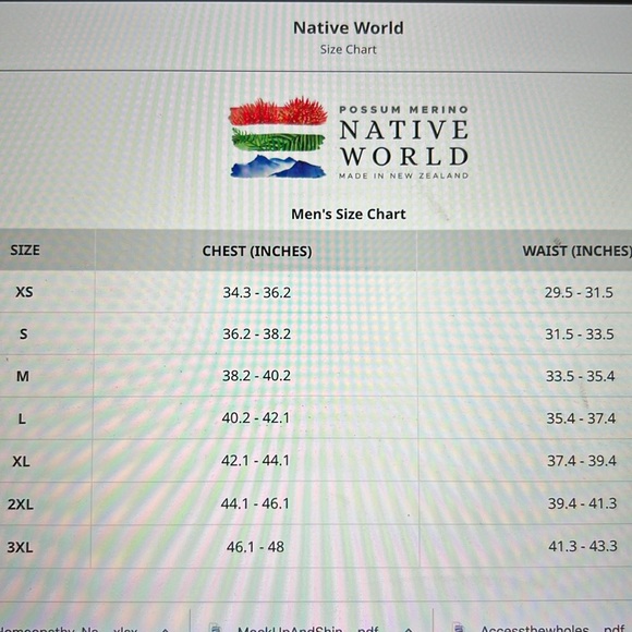 Native World possum merino wool silk V-neck sweater, size small in deep red - Picture 6 of 6